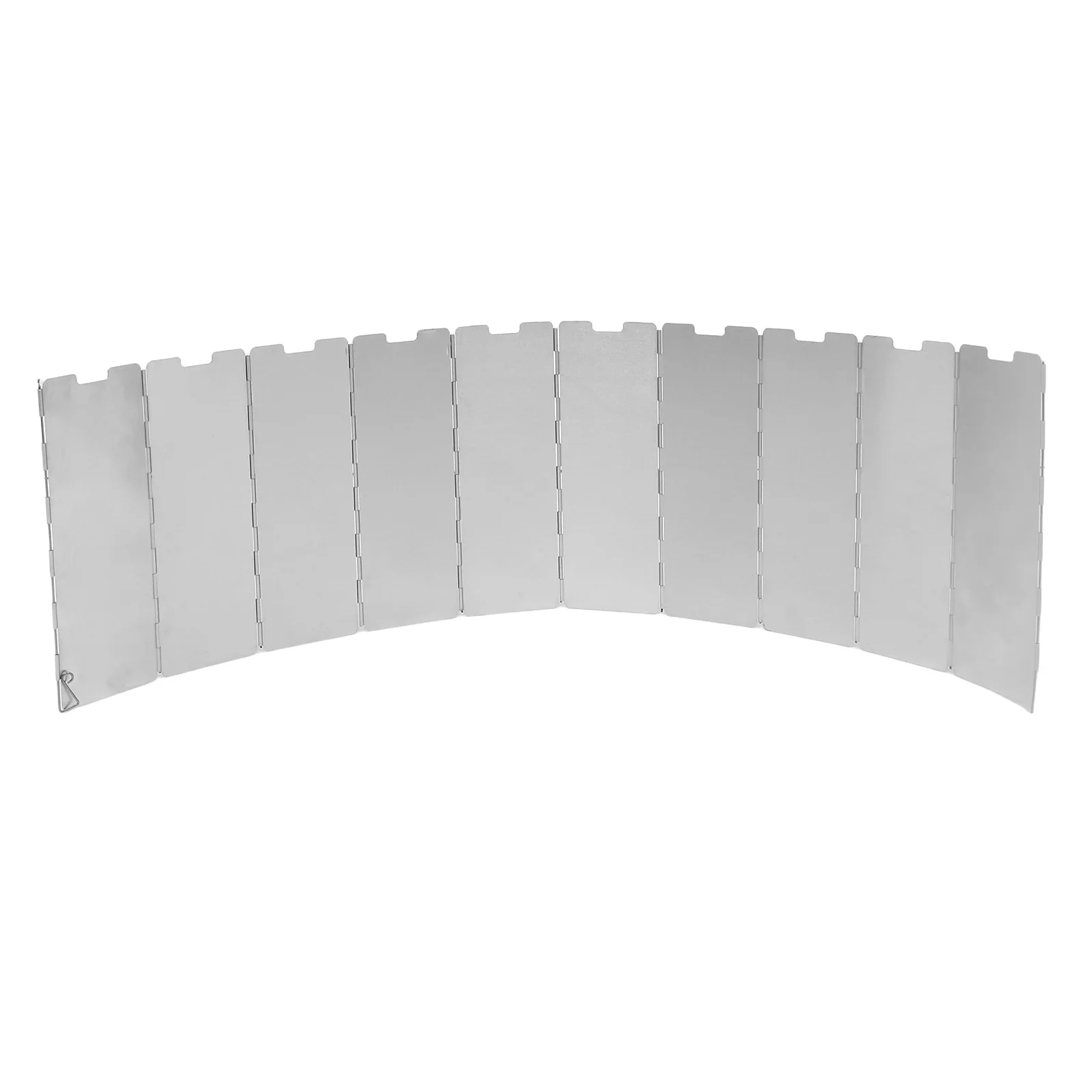 

Outdoor Heater Windscreen Foldable Aluminum Alloy Camping Stove Accessory For Patio Garden Campsite Propane Heater