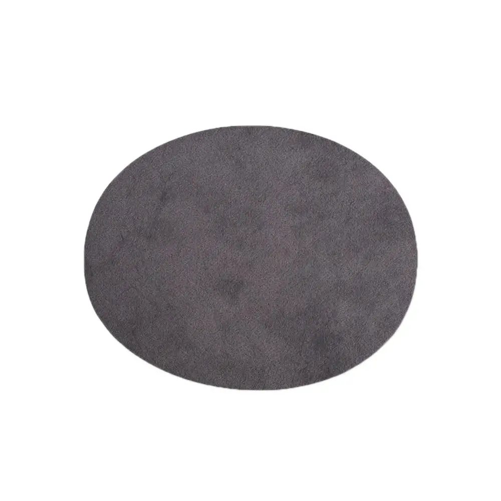 

DIY Suede Suede Fabric Patch Oval Iron-on Iron On Patches Elbow Patches T Shirt