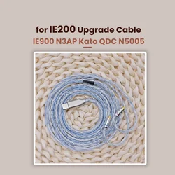 Universal IEM Upgrade Cable - 24-Core Type-C OCC Silver-Plated for IE200, IE900, N3AP, Kato, QDC, N5005 with Mic
