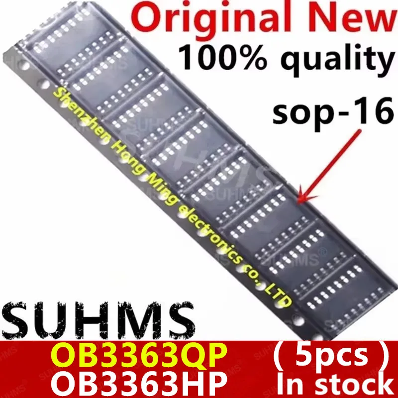 (5 Stück) 100 % neu OB3363HP OB3363QP sop-16