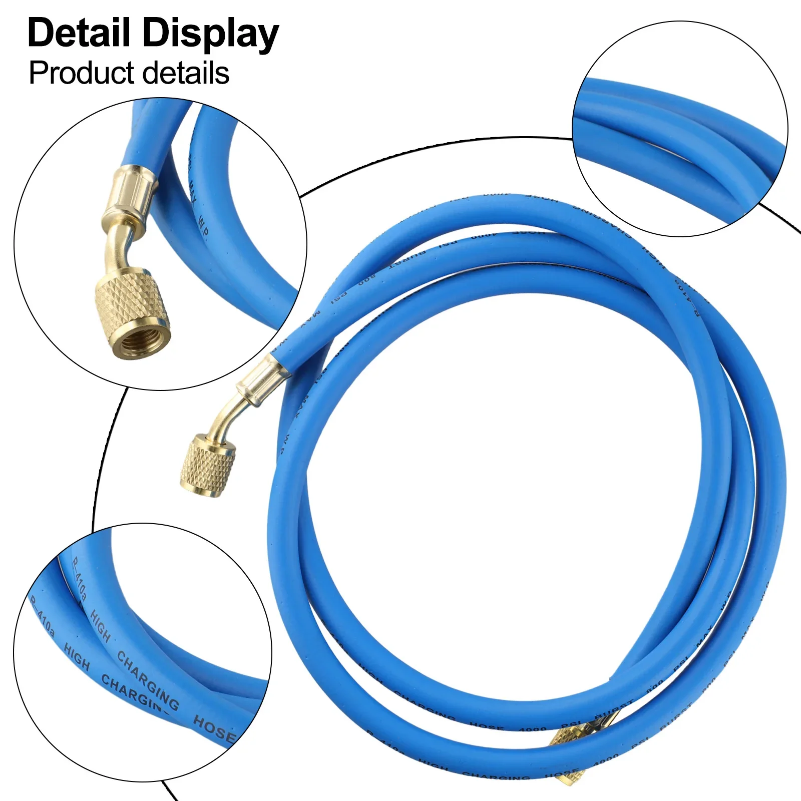 

Hose Dedicated to Efficient Refrigeration Service Features Reliable Grip Couplers and Enhanced Durability in Use