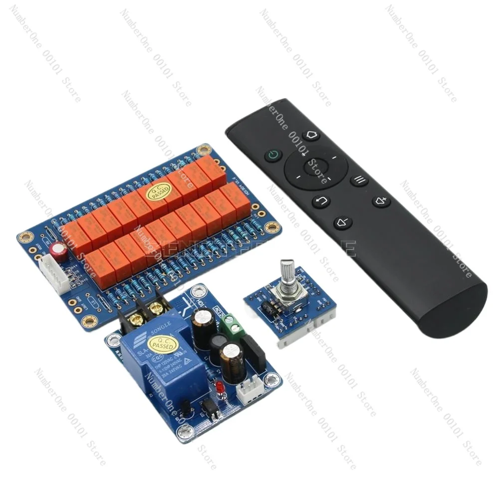 

HiFi Remote Control Relay Volume Control Board DIY Upgrade Preamplifier Audio Power Amplifier