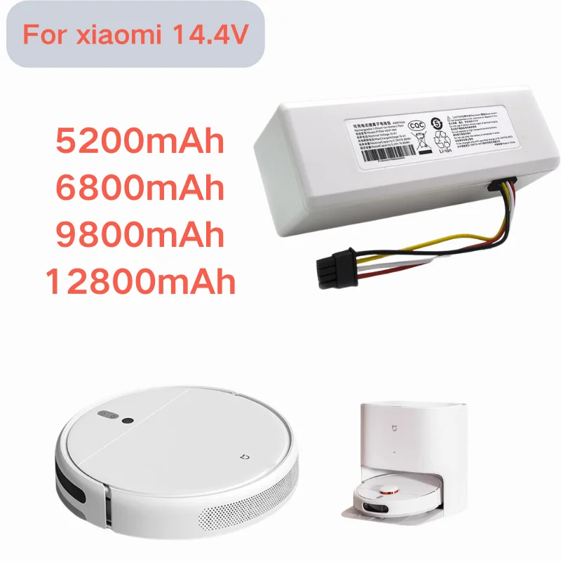 

100% Оригинальная совместимая литиевая батарея для робота-пылесоса Xiaomi Mi Home 1-го поколения 1S, Stone S50, S51, S55, T6, маломощных моделей C10