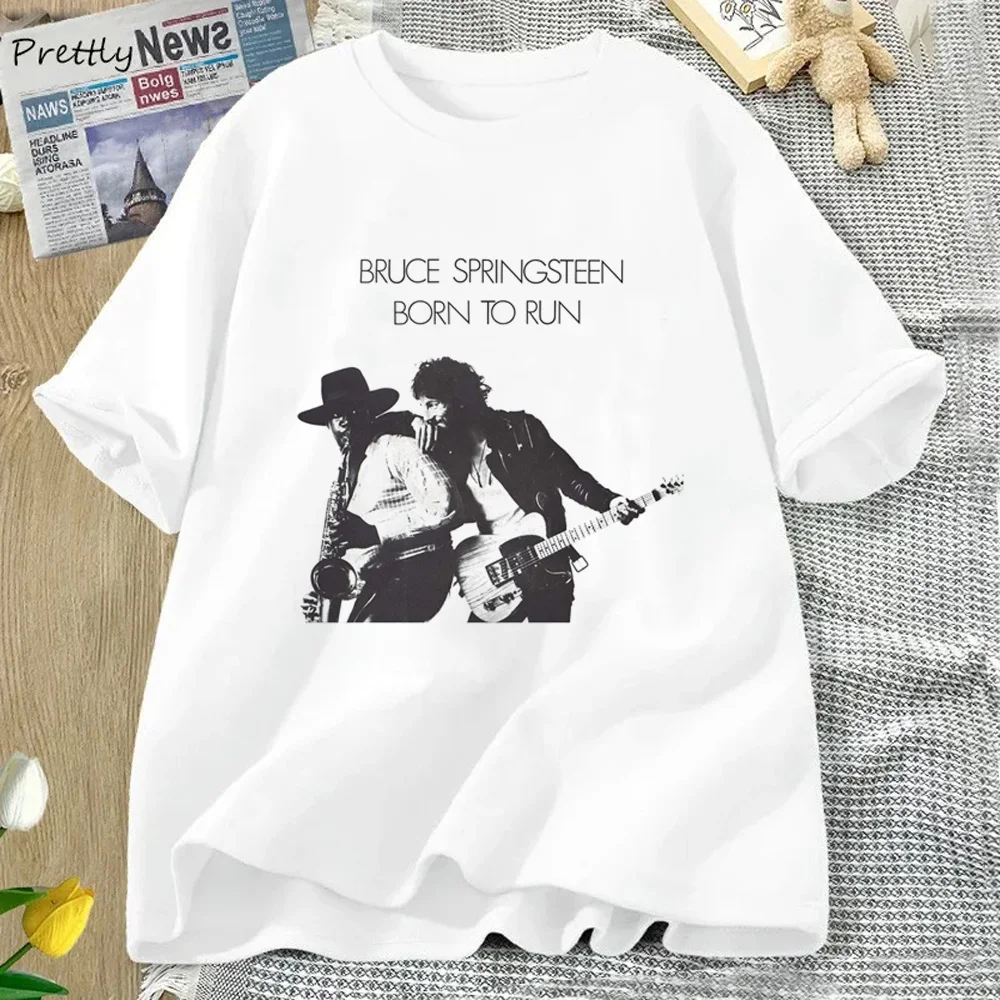 Bruce Springsteen Tee donna streetwear t-shirt ragazza giapponese manga streetwear vestiti