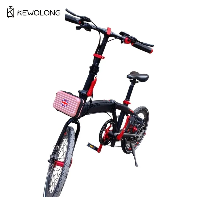 Universal Bicycle Front Bag - Waterproof Handlebar Bag & Front Rack Bag for Commuter, MTB, E-Bike, Gift for Cyclists