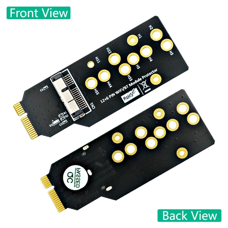 12+6 Pin Wifi Bluetooth Module Protector Adapter For BCM94360CD BCM94331CD BCM94360CS BCM94360CS2 BCM943224PCIEBT2 Easy Install