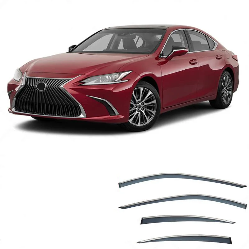 Window Visor Side Window Deflector Rain Guard Visor For Lexus ES Series 2002 2003 2004 2005 2006 2007 2008 2009 2010 2011 -2025