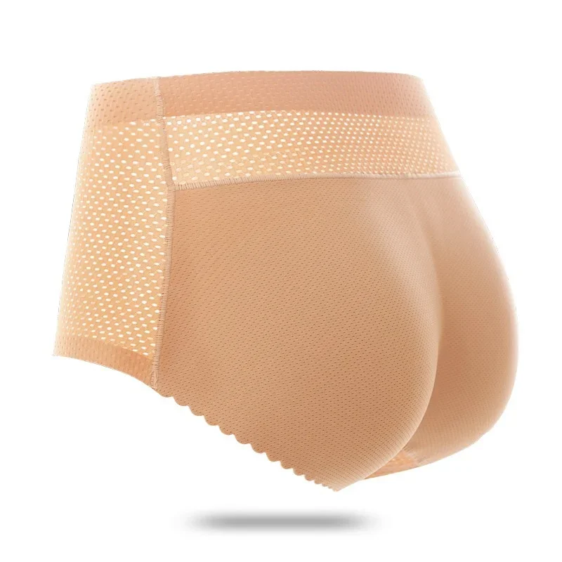 Lady Middle Waist Sexy Padding Panties Bum Padded Butt Lifter Enhancer Hip Push Up Panties Underwear Seamless Panties Buttocks