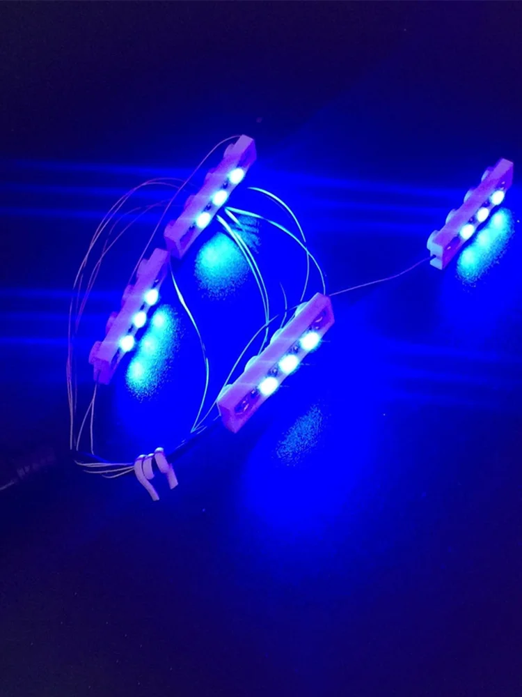 LED Strip Light com Tijolos, Lego Blocks Set