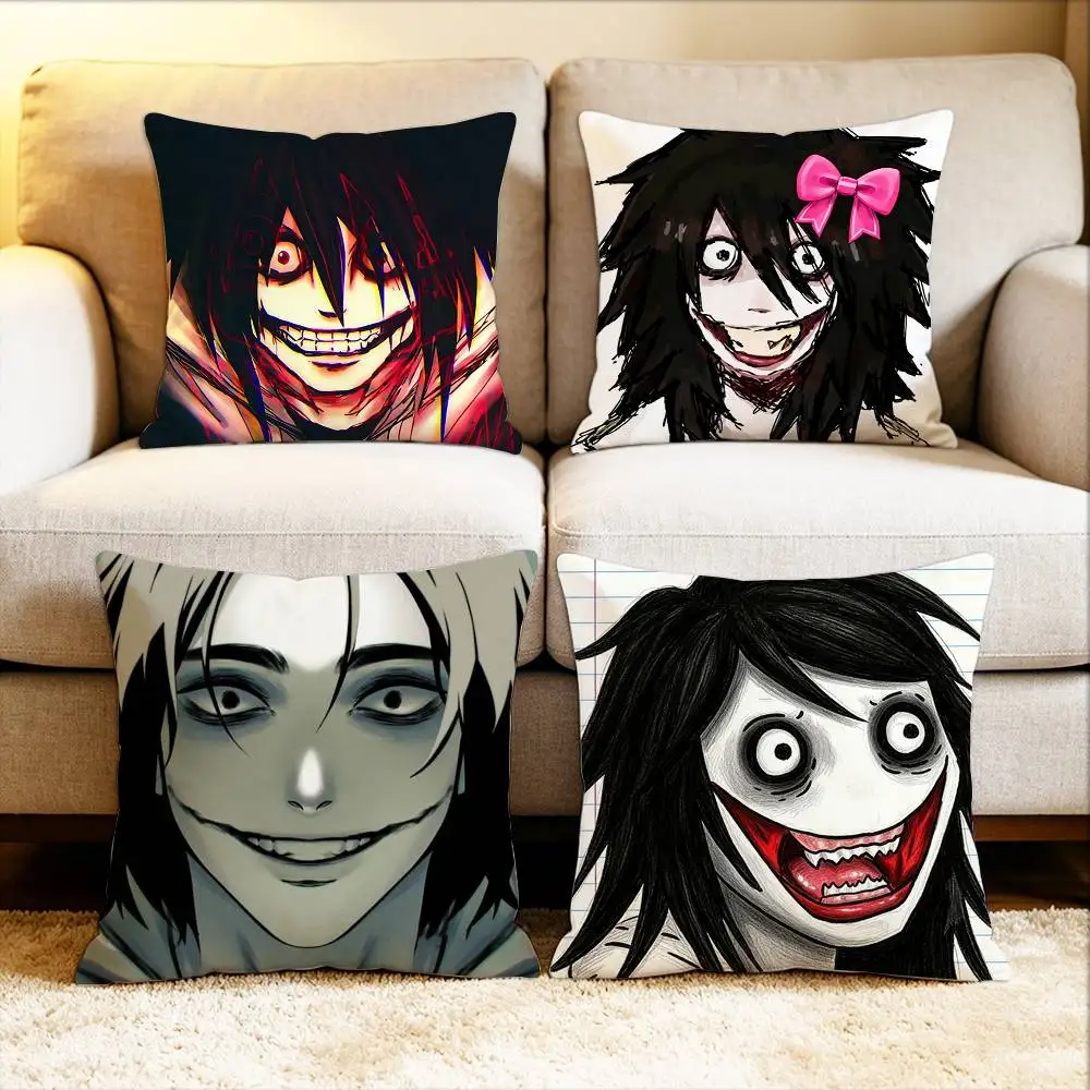 

U-Urban Killer Jeff Various Sizes Square Pillow Case For Car Home Bedchamber Decor
