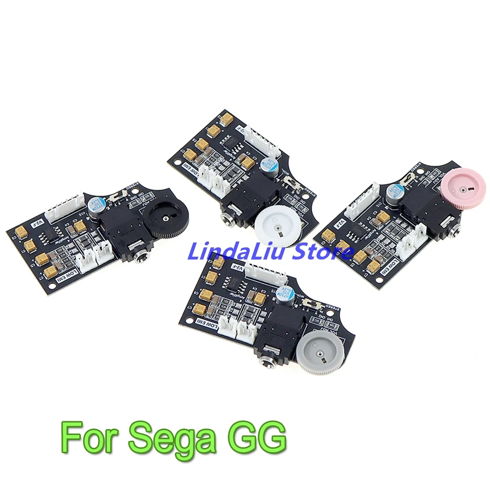 

20 шт. аудиоплата для Sega GG двухканальная аудиоплата громкости для SEGA GG Game Gear Highlight ЖК-экран материнская плата запасные части
