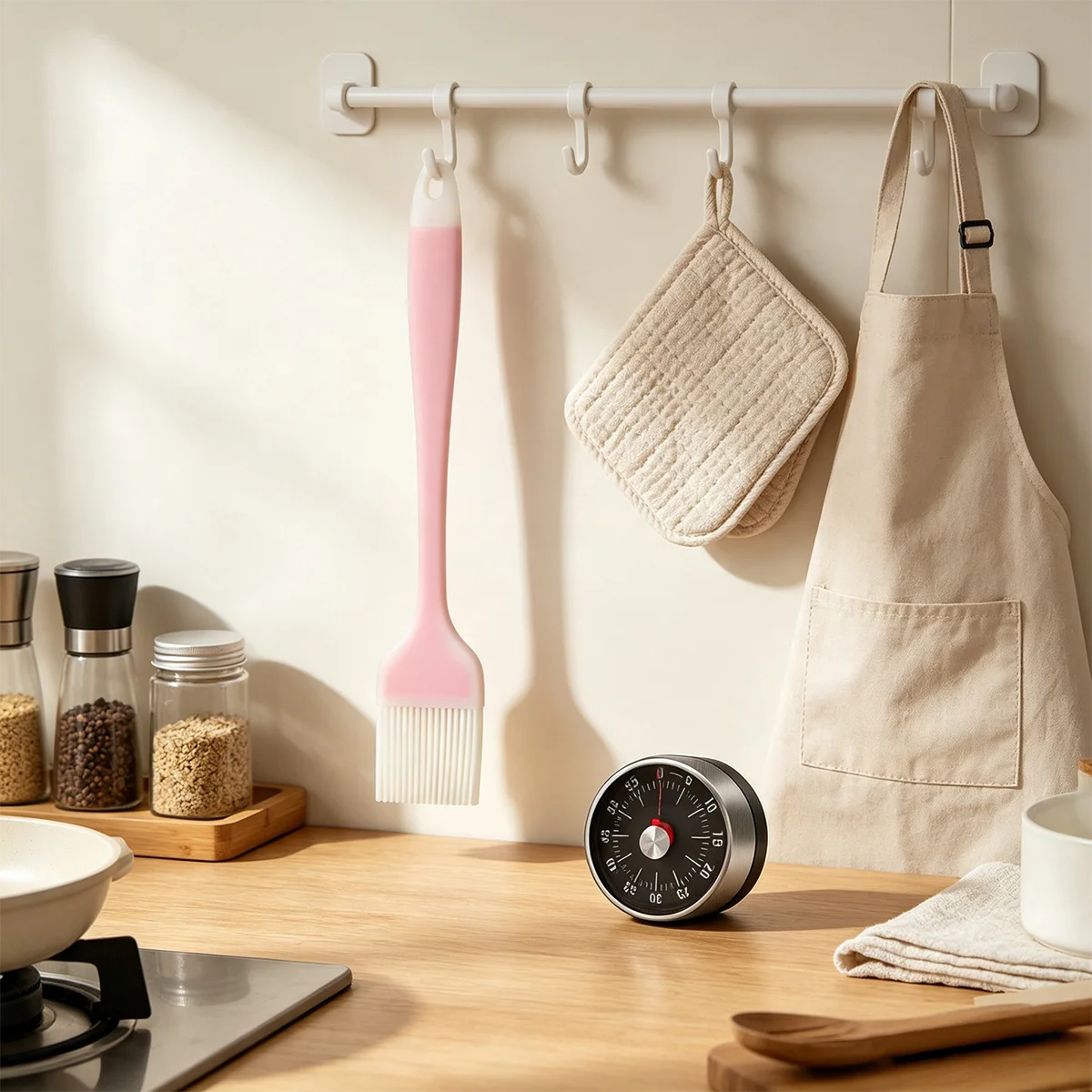Visual Timer Mechanical Countdown Timers Kitchen Classroom Baking Clock For Teaching Meeting Cookin Working