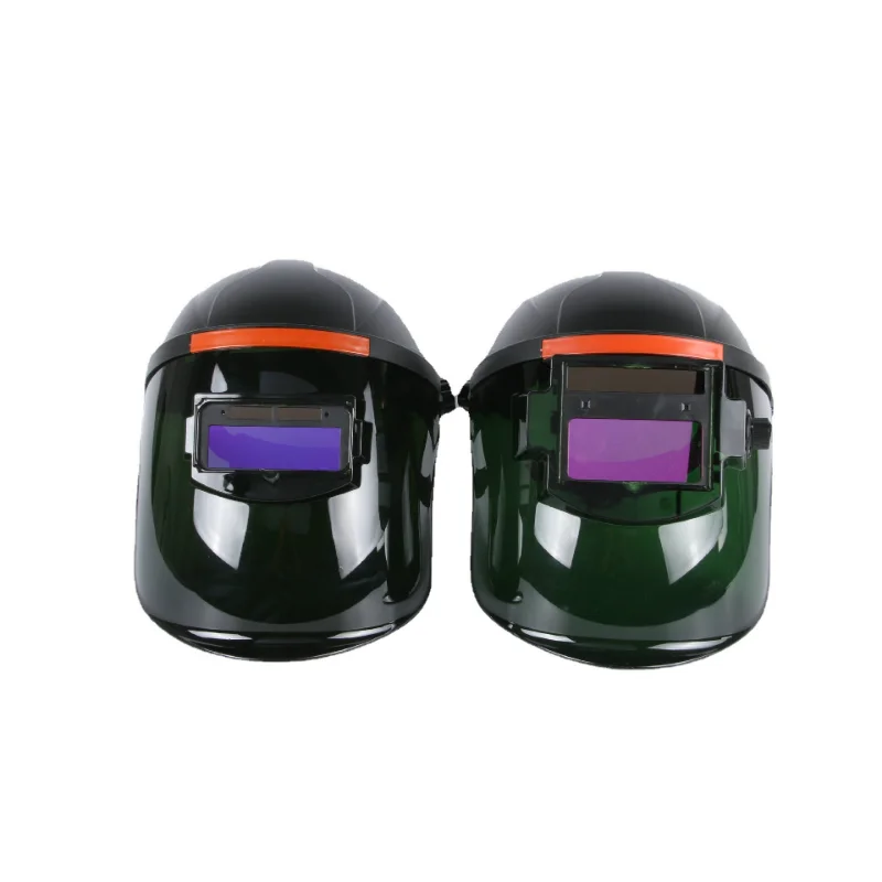 Professional Protective Clear Laser Welding Mask Helmet Glass Electronic Light E-darkening For Cutting Marking Use