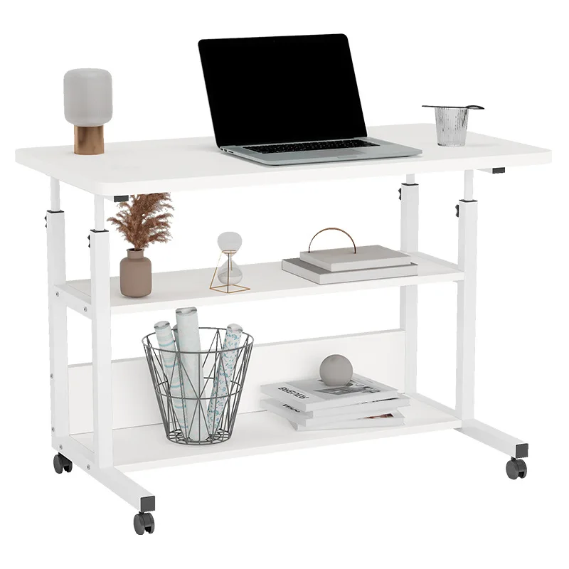 طاولة بجانب السرير، طاولة كمبيوتر قابلة للرفع، طاولة دراسة للطلاب في المنزل وغرفة النوم #5