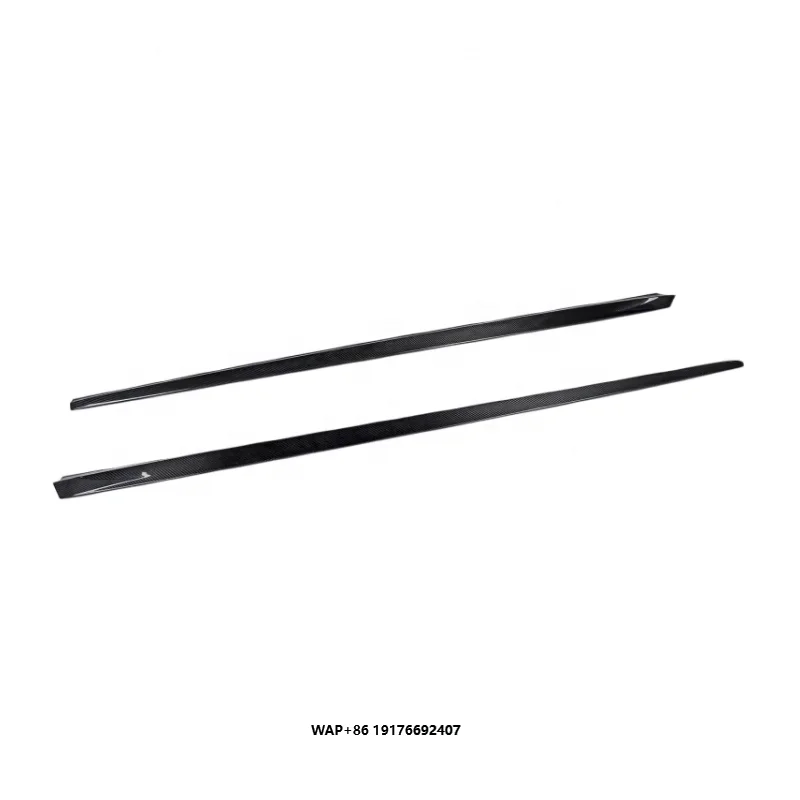 

High-quality PK Style Dry Carbon Fiber Side Skirts Side Spoilers for GT43 50 53