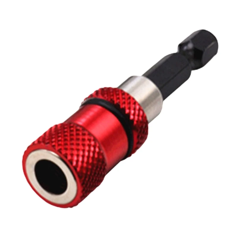 M6CF 4Pcs Bit Holder Magnetic 1/4" Shank Drill Bit Extension for Screwdriver Bits Socket Driver Adapter