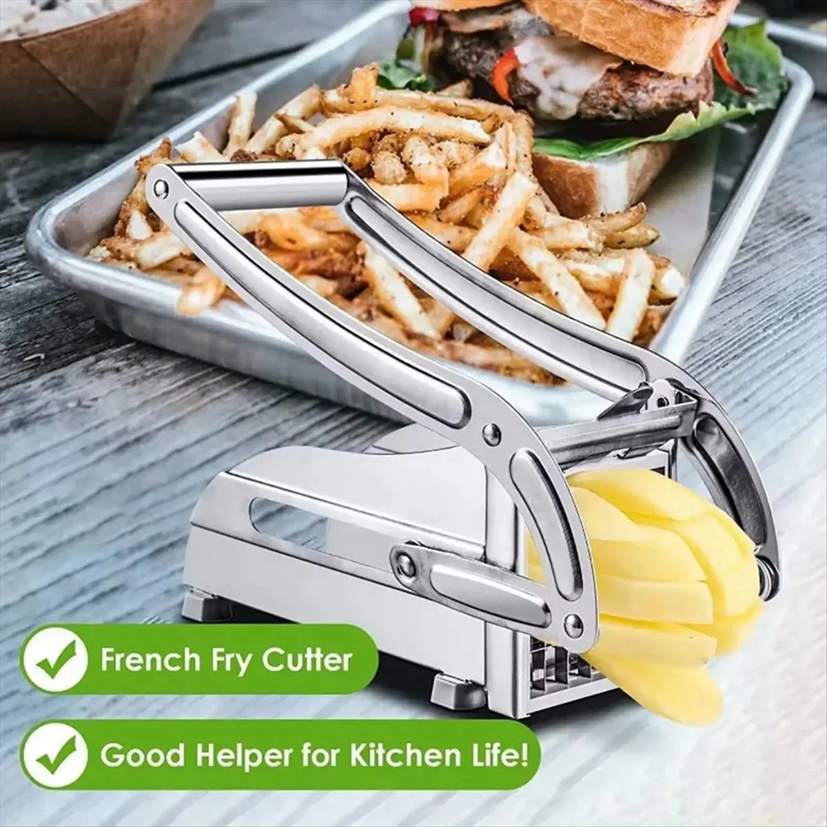 belong Vegetable Shredder Stainless Potato Chips French Fries Slicer Machine Potato Cutter Blade