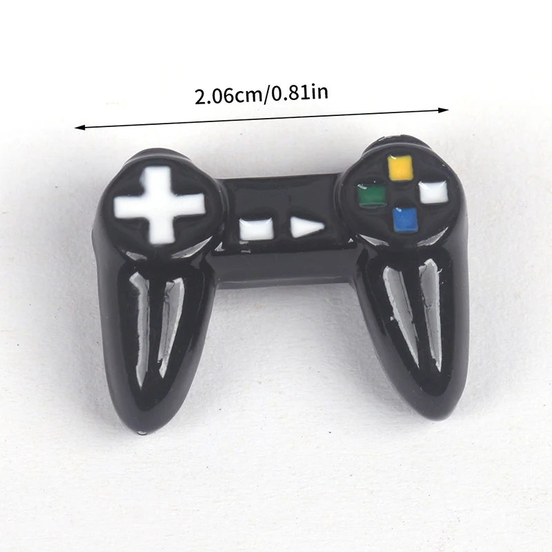 Dollhouse Miniature Simulation Gamepad, Game Controller Model, Living Scene Decor, Doll House Acessórios, 1:12, 1Pc