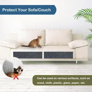 لوح خدش ذاتي اللصق مضاد للقطط ، حماية أريكة ، سجادة قابلة للتشذيب ، قطط خدش DIY ، شحذ الكفوف ، الجدار أعلى 9 مبيعات خدش أريكة - رقم 10