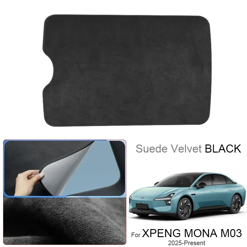 

Car Anti-uv Suede Fabric Electrostatic Adsorption Sunroof Sunshade For XPENG MONA M03 2025-Present Auto Heat Insulation Skylight