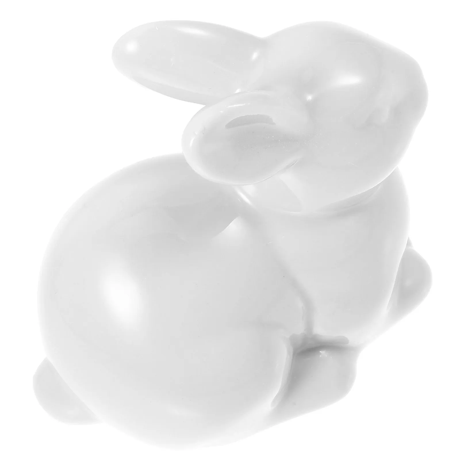 

2 шт. керамические декоративные колпачки для унитазных болтов в форме кроликов, для ванной комнаты, легко моются