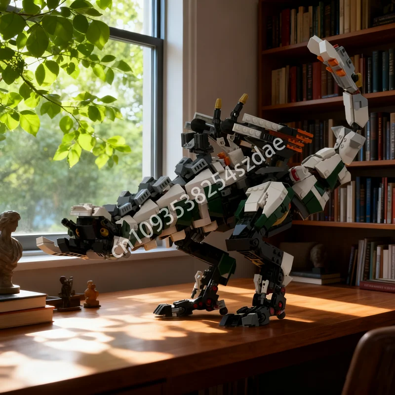 

1121pcs MOC Thunderjaw Horizon Adventuresed Model Building Blocks Construction Toys Assemble Christmas Gifts DIY Brick Kids
