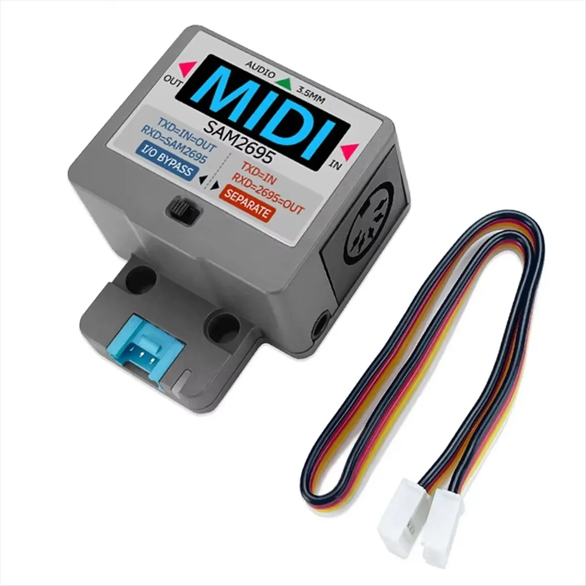 A14M For MIDI Unit Serial Port to MIDI Unit SAM2695 Audio Processing 3.5 Interface