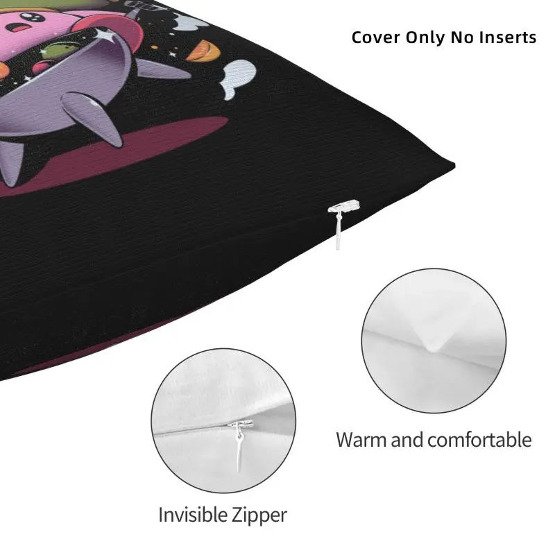 Custom Kirbys Cooking Luxury Throw Pillow Cover Cushions Cover for Sofa view 3