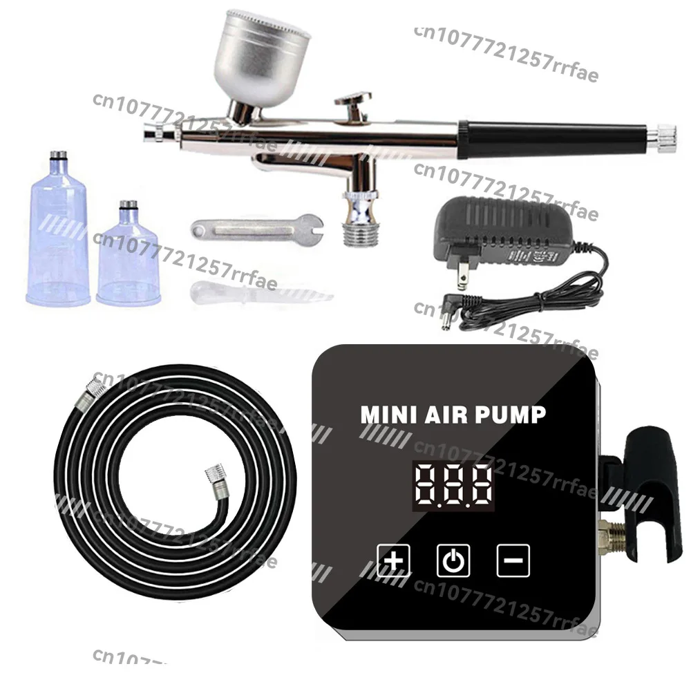 

Mini electric square manicure gradual change color makeup model coloring spray painting spray gun spray paint pen