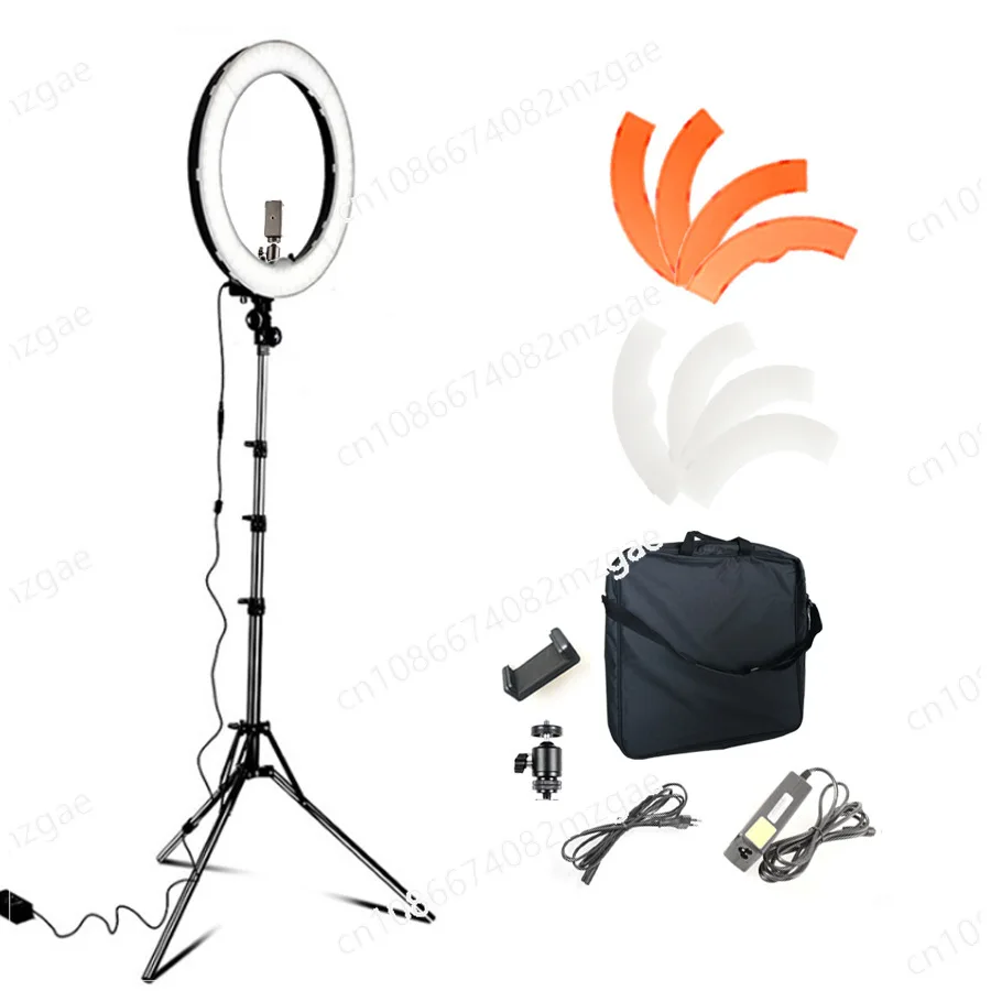 18 inch circular LED photography shooting light RingLight camera nail fill light live streaming anchor light