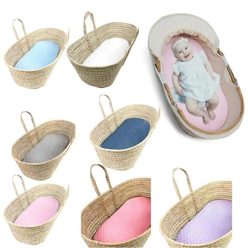 J15U Простыни для люльки, водонепроницаемый трикотаж, хлопок, супермягкий, дышащий, гибкий