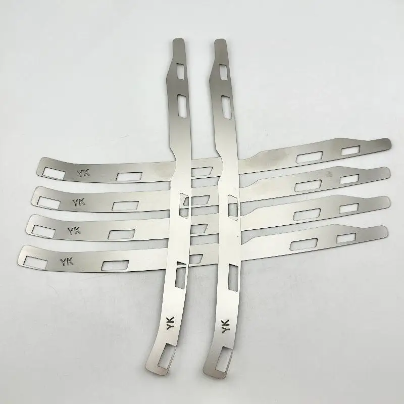 Stainless Steel Front Bumper Trim 2Pcs With Anti: Scratch Rust Proof Cruze 2009-2014 Modification