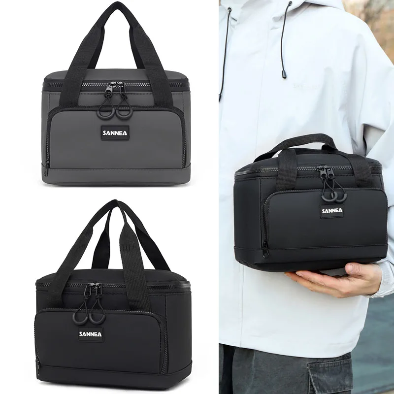Handheld lunch bag, insulated bag, ice pack, picnic bag, takeaway container, storage bag