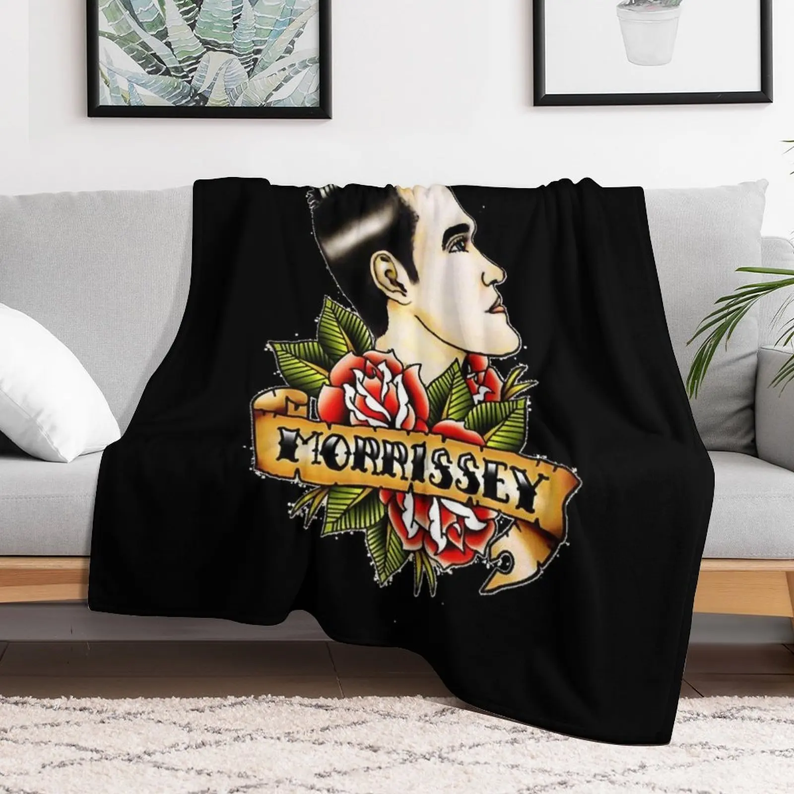 MORRISSEY can change my life Throw Blanket Fluffy Cozy Throw Blanket for Home Decor
