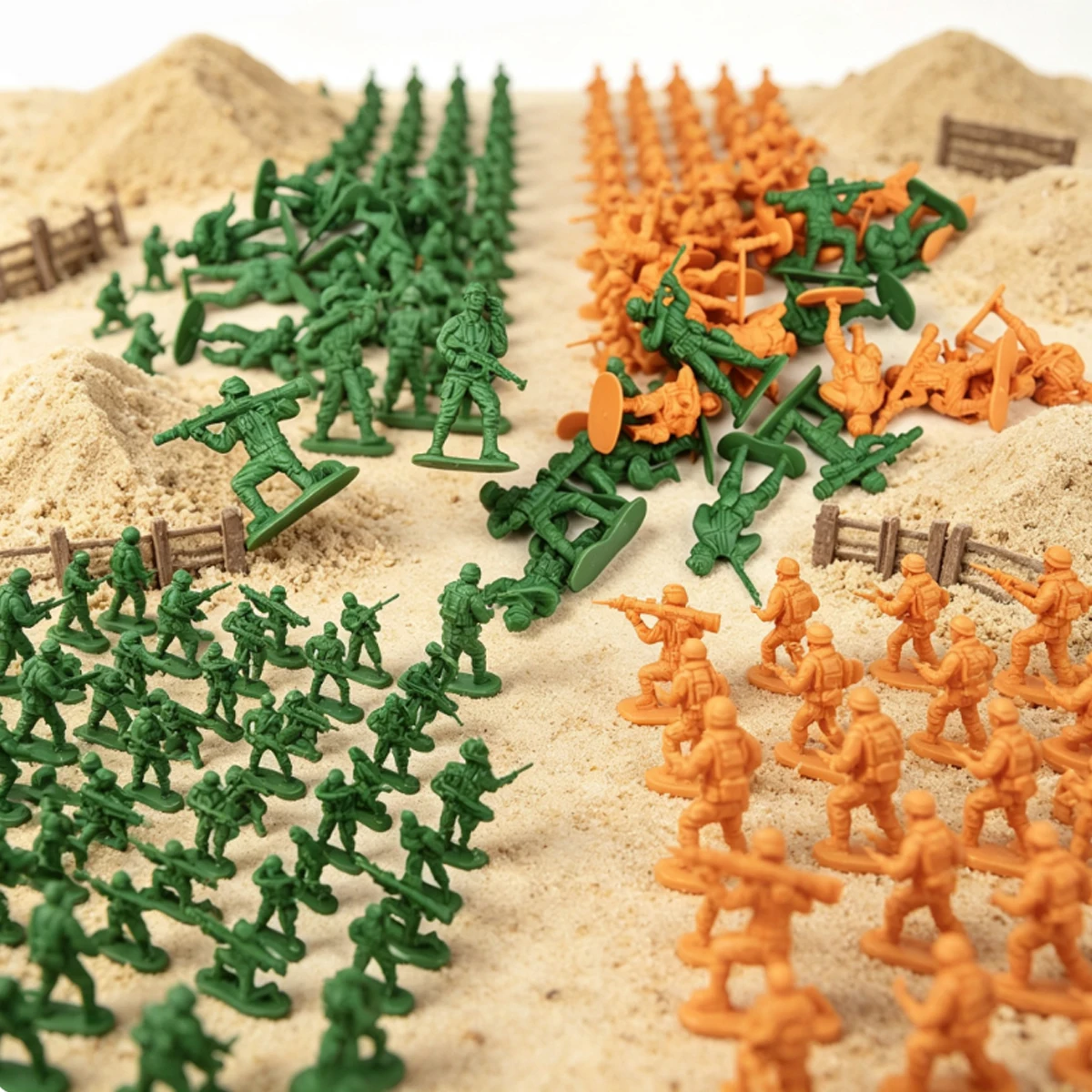26/52Pcs 5cm Sturdy Green Army Tactical Figures, Detailed Soldier Miniatures for Military Scene Setups, Decor ZSY