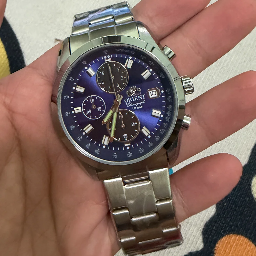 2026 AAA Super Orient Original Brand Watches For Mens Multifunctional Chronograph Luminous Auto Date Wristwatch AAA Male Clocks