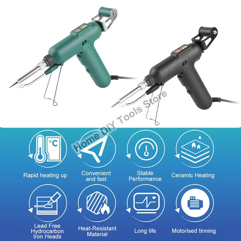 Electric Soldering Iron 80W 100-220V Hand-Held Internal Heating Automatically Send Tin Gun Welding Repair Tools