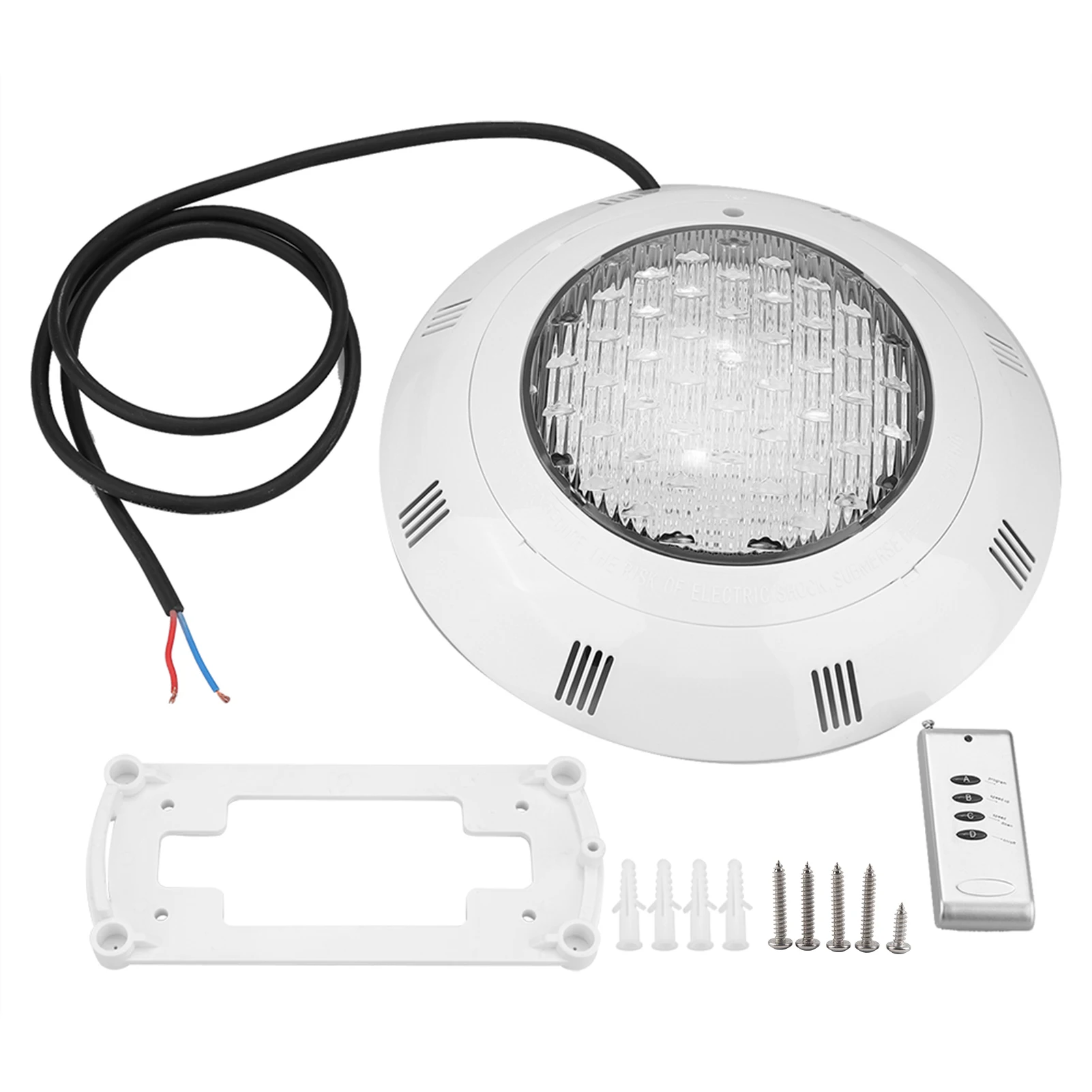 Imagem -02 - Rgb Multi Color Piscina Subaquática Luz Brilhante Controle Remoto 30w 300 Led