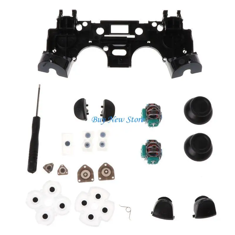 

20CE Analog Joysticks L2 Trigger Buttons Squeeze Cap Screwdriver for