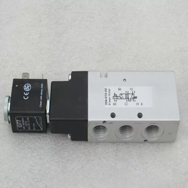 Brand‑New 354‑015‑02 Pneumatic Solenoid Valve, 5/2‑Way G1/4 Series 3 Valve