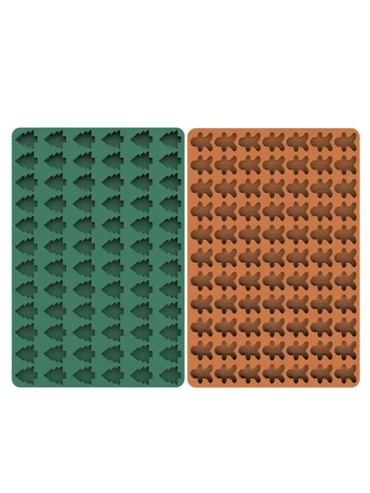 E8BD Chocolate Candy Sugar Craft Paste Mold Art Silicone Soap Mold Household Molds DIY Handmade Christmas Theme