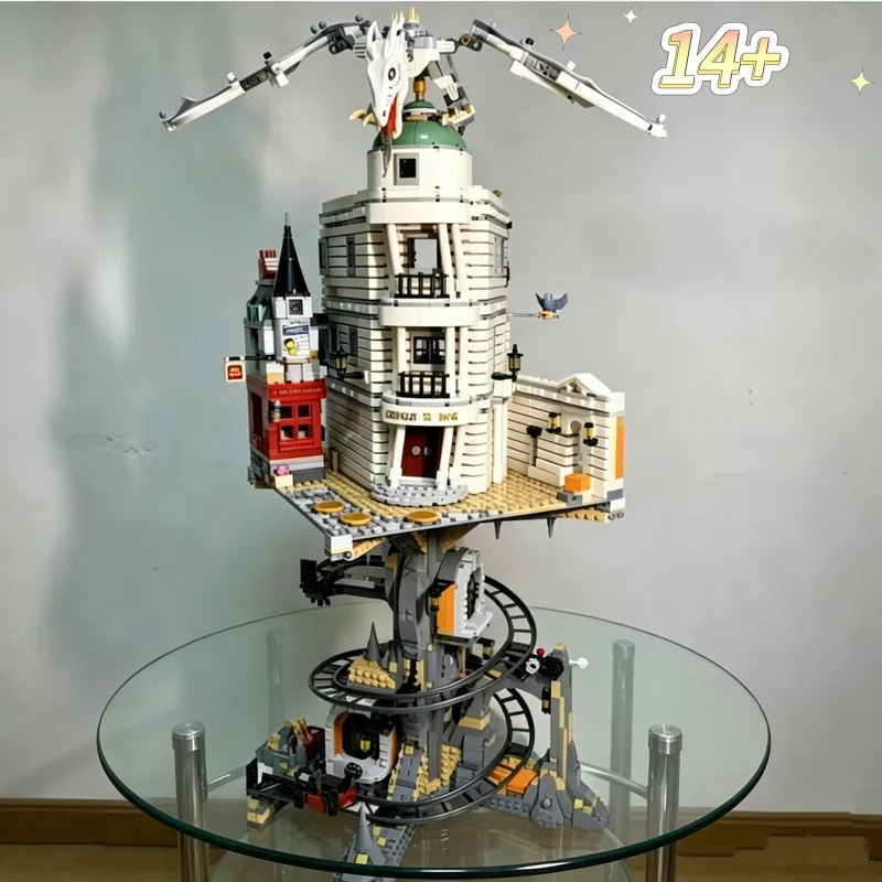 

Hot Sale Street View Classic Model 4803pcs Wizar Ding Bank Model Model Building Kits Construction Blocks For Christmas Gifts