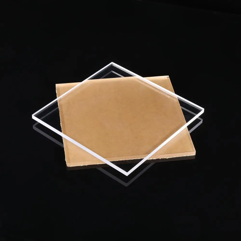 Acrylic Board High Transparent Clear Plastic Sheet PMMA Perspex Organic Glass Plexiglass Panel Polymethyl Methacrylate Plate Pad