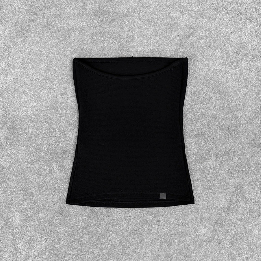 2026 Summer Women Tube Top Cotton Blend Waffle Knit Strapless Bandeau Top Casual Sleeveless Slim Fit Crop Top for Daily Wear