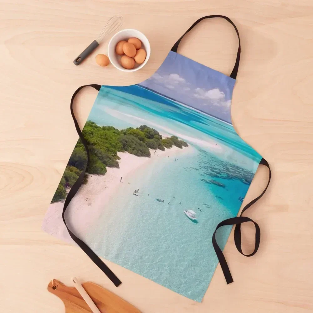 

Beautiful Ocean Scene Apron Womens Dresses Camping Kitchen Supplies for women halloween Apron
