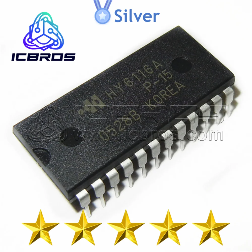 HY6116AP-15 DIP24 ICM71701PG Electronic Components ICM7170IPG New Original IKCM30F60GD LC3517AL-10 LD2732A M2716-1F1