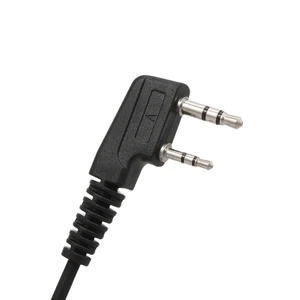 Motorola-Headsets Walkie-Talkie, 2-polige Radio, Akustikrohr, Headset mit großem Mikrofon, PTT, M, K-Stecker, Passform für Motorola 10 Hauptverkaufs -Headset mit Motorola Draht - №6