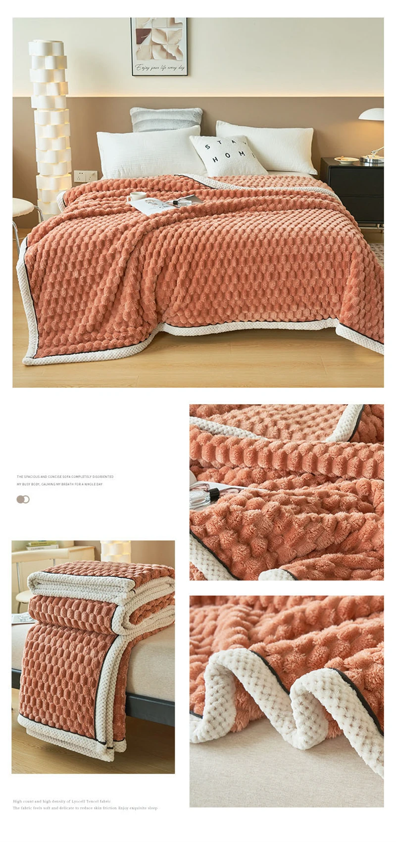 Turtle Velvet Spring Autumn Warm Blankets for Bed Soft Fluffy Comfortable Coral Velvet Throw Blanket Sofa Single Double Blanket