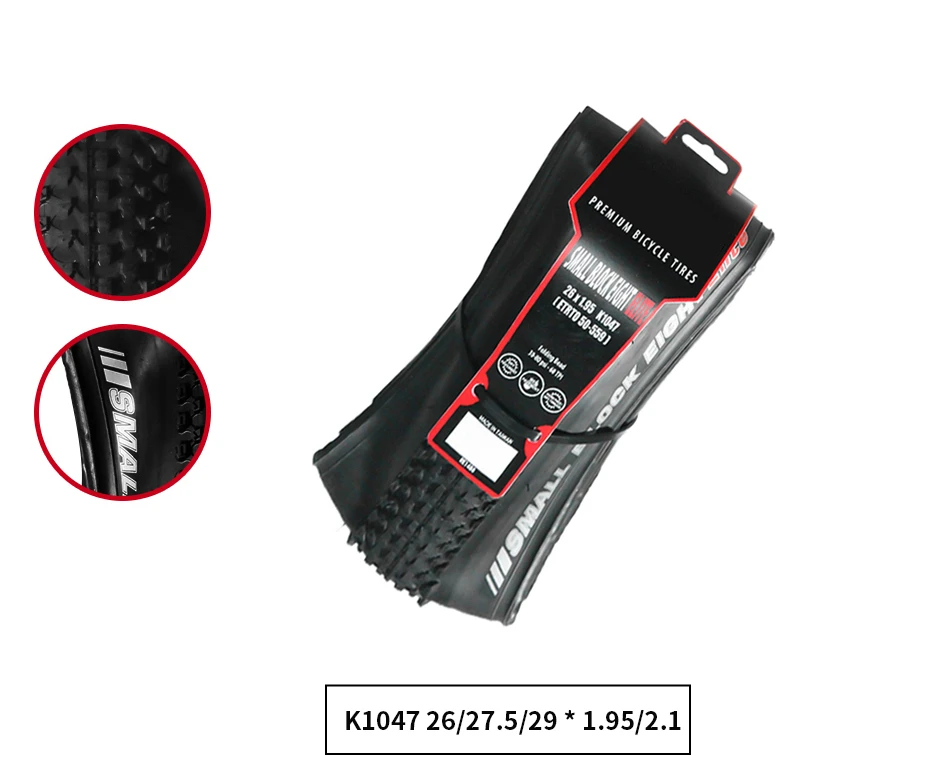 Bicycle Tire Foldable K1047 Tires  26 27.5 29 inch 1.95 2.10 SMALL BLOCK EIGHT Mountain MTB Bicycle Tires for Bike