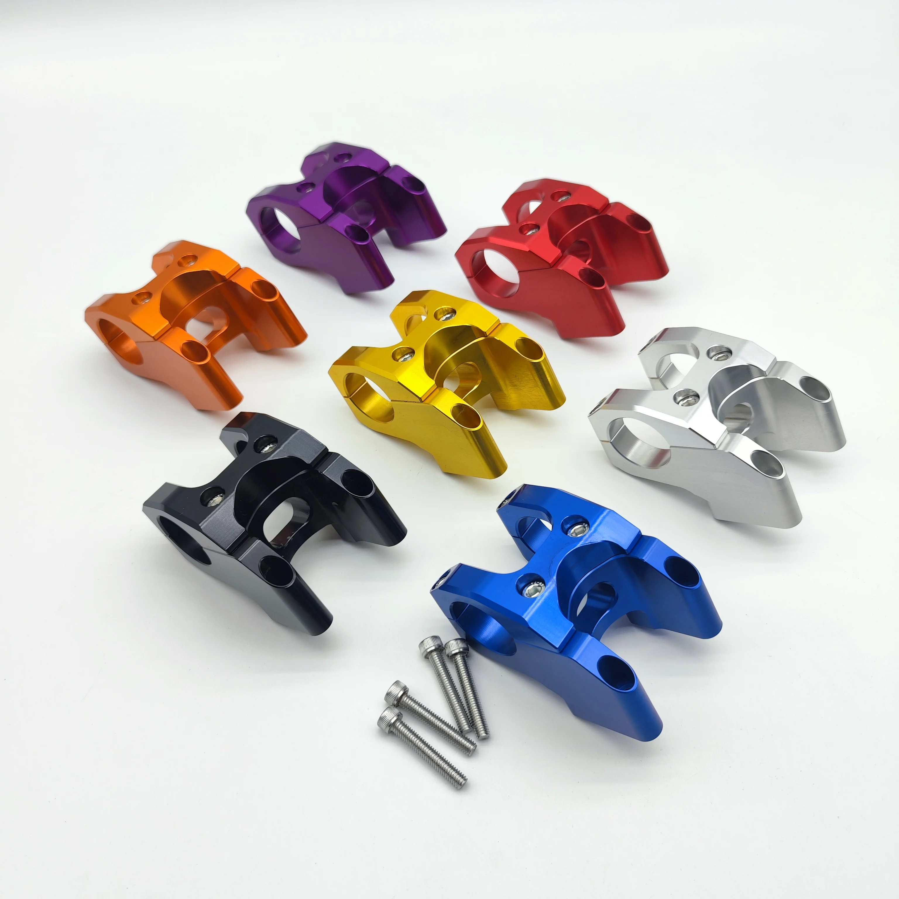 Accessori essenziali per moto Supporto per manubrio a doppia spalla con ape leggera rinforzata